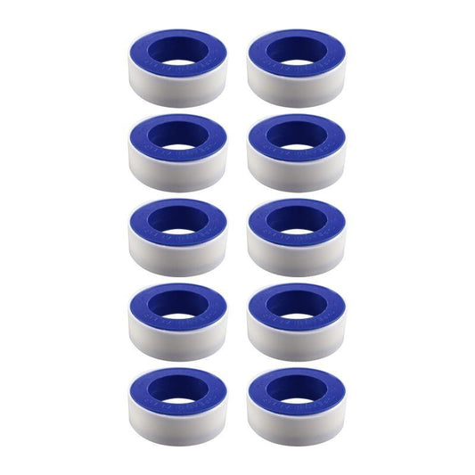100pcs Faucet Sealing Thread Tape PTFE Roll Plumbing Plumber Fitting