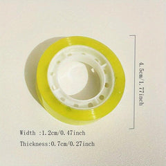 Transparent Tape for School Office Home Student Stationery Strong Adhesive Tape