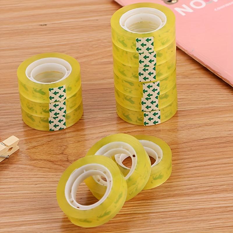 Transparent Tape for School Office Home Student Stationery Strong Adhesive Tape