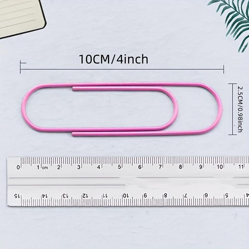 Colorful Metal Paper Clips Creative Bookmarks 5pcs 10pcs