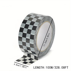 Vintage Plaid Pattern Sealing Tape 4x328 08ft
