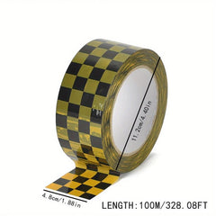 Vintage Plaid Pattern Sealing Tape 4x328 08ft