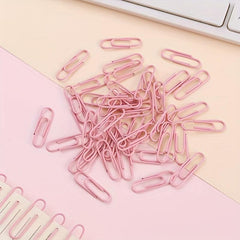 12pcs Macaron Mixed Paper Clip U Shape 50mm 33mm