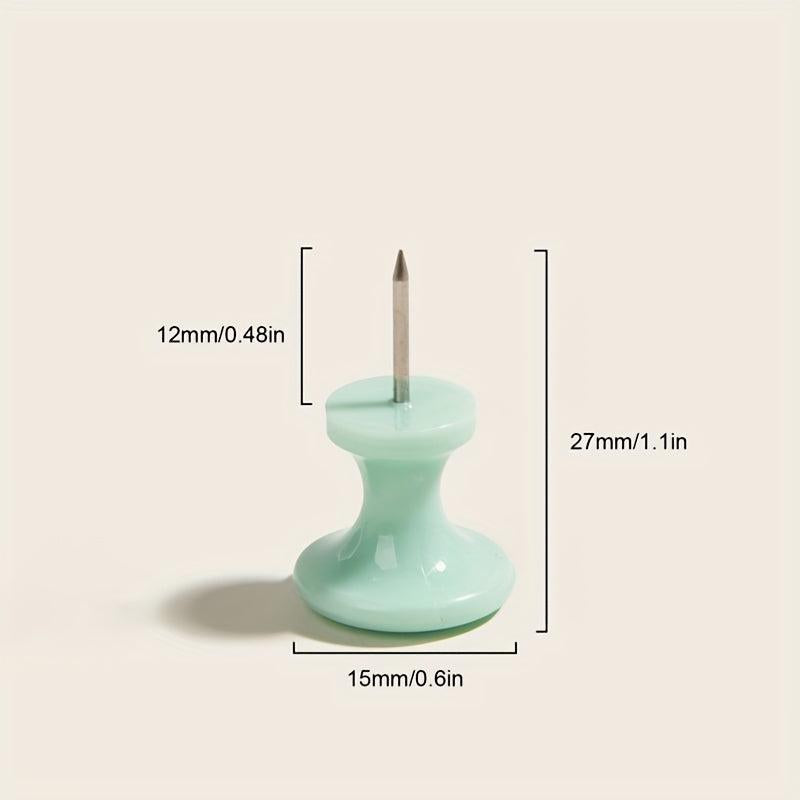 Macaron 35pcs I-shaped Nails Multifunctional Office Supplies