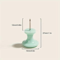 Macaron 35pcs I-shaped Nails Multifunctional Office Supplies