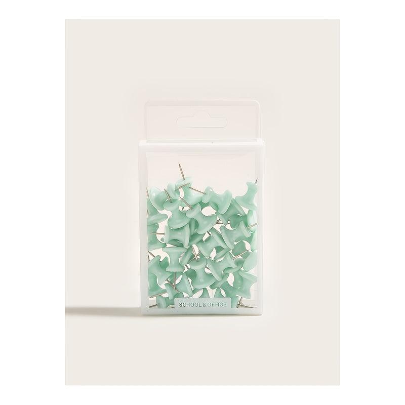 Macaron 35pcs I-shaped Nails Multifunctional Office Supplies