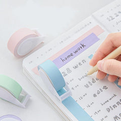 Portable Tearable Learning Notes Key Label Tape Cutting Tape