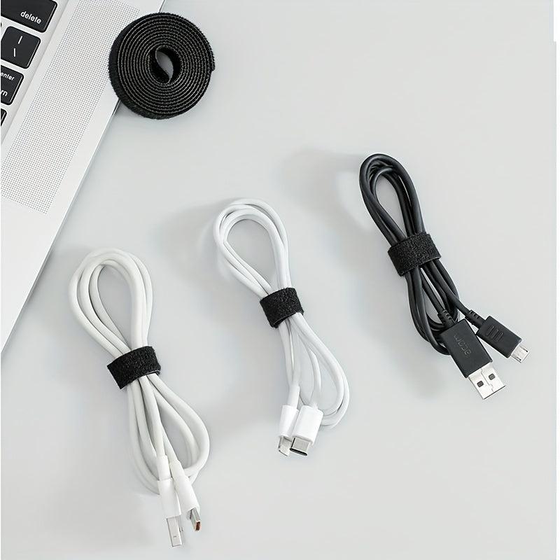 Magic Tape Thread Sticking Data Cable Storage Strap