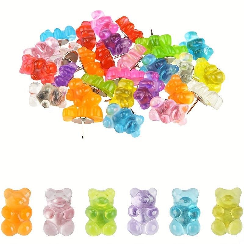 Cute Bear Push Pins for Cork Boards & Posters