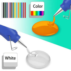 Glue Sticks 90pcs 15 Colors 0.27'' x 3.93''
