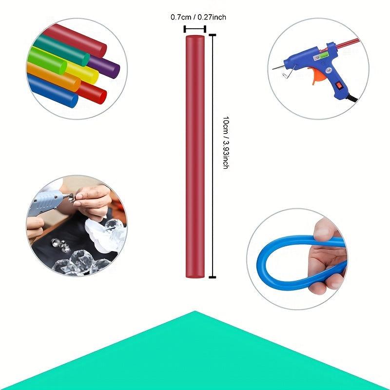 Glue Sticks 90pcs 15 Colors 0.27'' x 3.93''