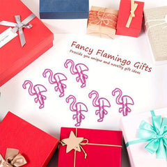 5pcs Flamingo Paper Clips Bookmarks School Wedding Decoration