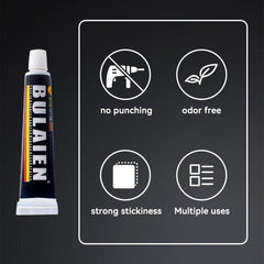 3pcs 12ml Waterproof Nail Glue for Metal Ceramic Glass Bonding
