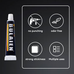 3pcs 12ml Waterproof Nail Glue for Metal Ceramic Glass Bonding