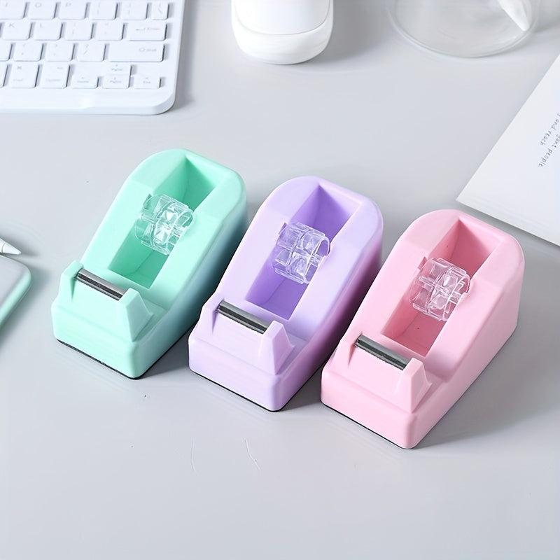 Macaron Mini Tape Dispenser for Office School