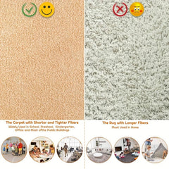 30pcs Carpet Floor Dot Mark Teacher Classroom Seat Mark Student