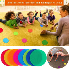 30pcs Carpet Floor Dot Mark Teacher Classroom Seat Mark Student