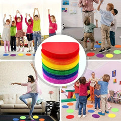 30pcs Carpet Floor Dot Mark Teacher Classroom Seat Mark Student