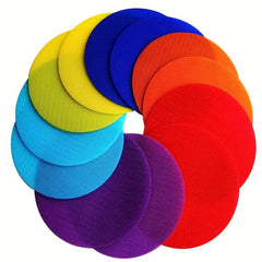 30pcs Carpet Floor Dot Mark Teacher Classroom Seat Mark Student