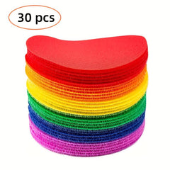 30pcs Carpet Floor Dot Mark Teacher Classroom Seat Mark Student