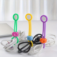 5pcs Silicone Food Bag Sealing Strap Freshness Sealing Clip