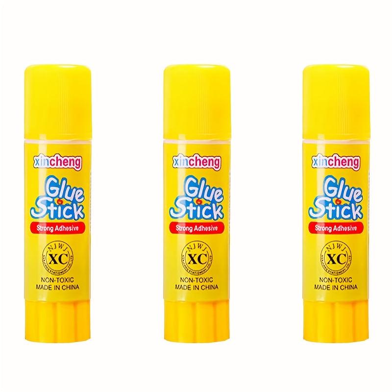 3pcs Solid Glue Student Glue Stick High Viscosity