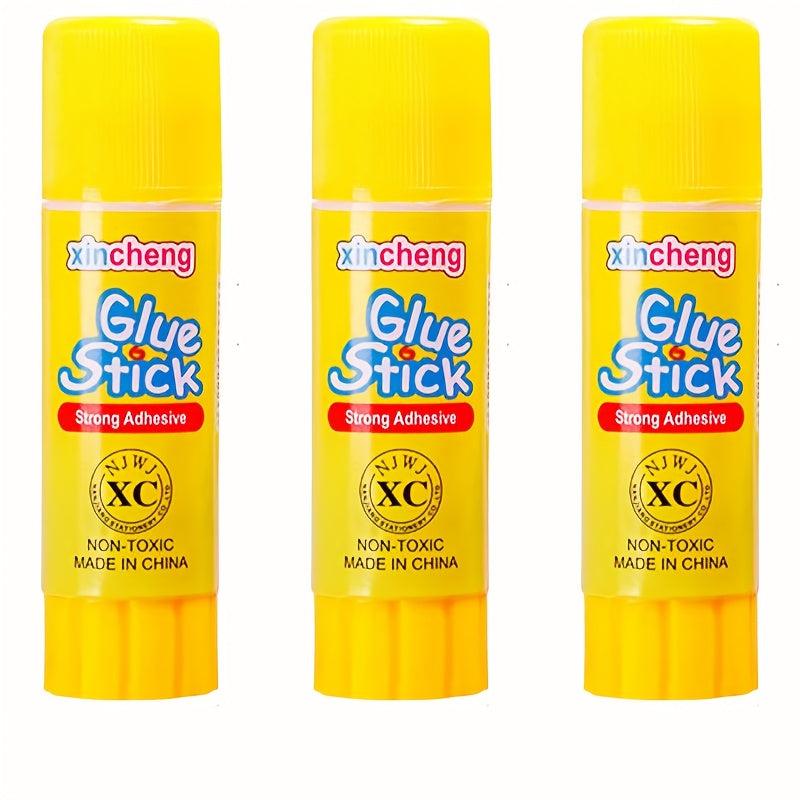 3pcs Solid Glue Student Glue Stick High Viscosity