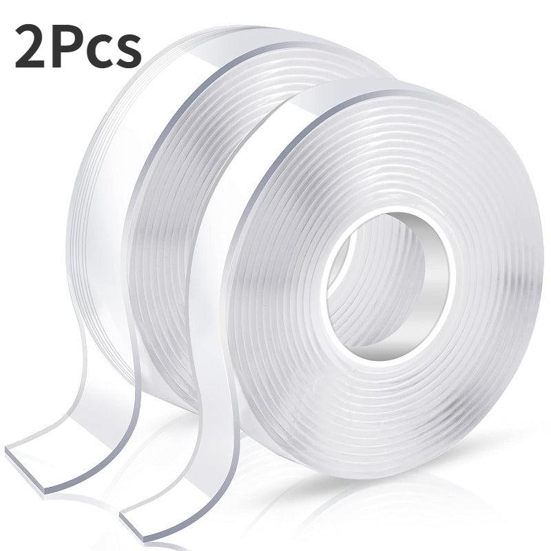 Heavy Duty Clear Double Sided Wall Tape - 2pcs