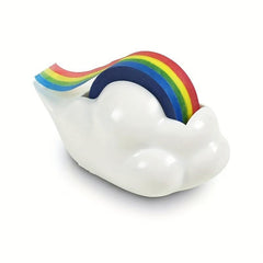 Cloud Tape Dispenser with Rainbow Tape