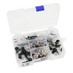 140 Transparent Push Nails Round Ball I nails For Bulletin Board