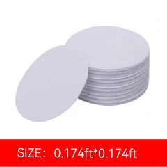 30 Pairs 0.174ft Sticky Back Hook and Nylon Adhesive Dots for Home Office