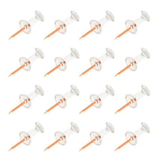 Transparent Rose Studs Cork Plastic Studs 100 Pieces