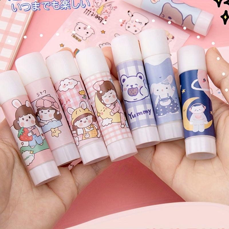 Student DIY Hand Solid Glue Stick 4 Packs