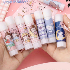 Student DIY Hand Solid Glue Stick 4 Packs