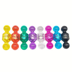 10pcs Strong Magnetic Small Push Pin Plastic Blackboard Refrigerator Pin