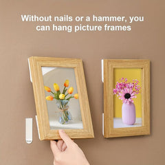 Large Picture Hanging Strips Heavy Duty Hook And Loop Strips 56pcs