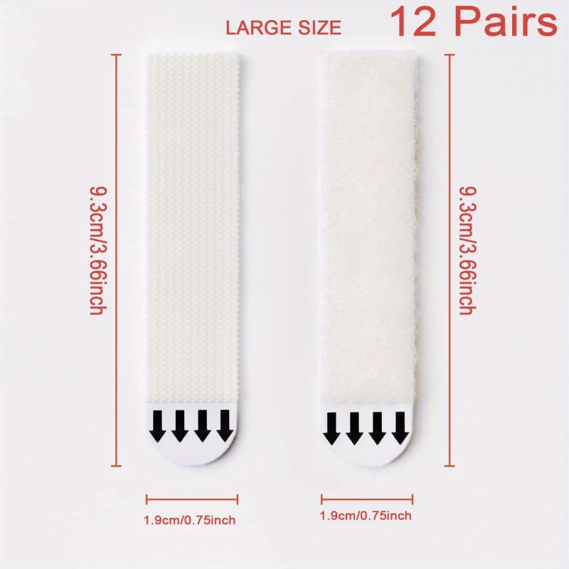 Large Picture Hanging Strips Heavy Duty Hook And Loop Strips 56pcs