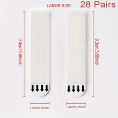 Large Picture Hanging Strips Heavy Duty Hook And Loop Strips 56pcs