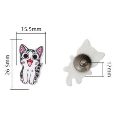 18pcs Cartoon Cat Push Pins for Bulletin Boards