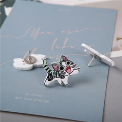 18pcs Cartoon Cat Push Pins for Bulletin Boards