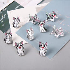 18pcs Cartoon Cat Push Pins for Bulletin Boards