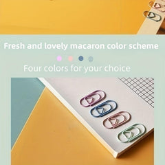Macaron Mini Love Paperclip Girly Heart File Paperclip