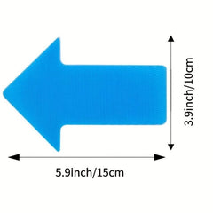 36pcs 9colors Arrow Carpet Markers Multicolor Rug Direction Markers