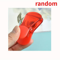 6pcs Wide Bag Clips for Home/Office, 6 Different Colors Storage Clips