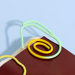 10pcs Cute Avocado Paper Clips for Office School Use