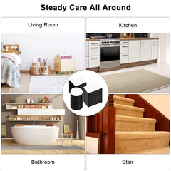 60pcs Double Sided Adhesive Tape Foam Mounting for Walls Floors Doors