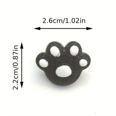 25pcs Paw Print Push Pins Animal Paw Thumb Tacks for Cork Boards