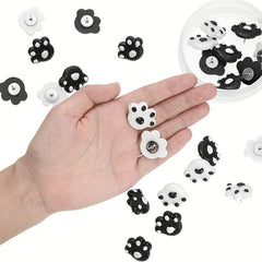 25pcs Paw Print Push Pins Animal Paw Thumb Tacks for Cork Boards