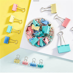 Colorful Long Tail Clip Dovetail Clip Mixed Installation Test Paper Book Clip