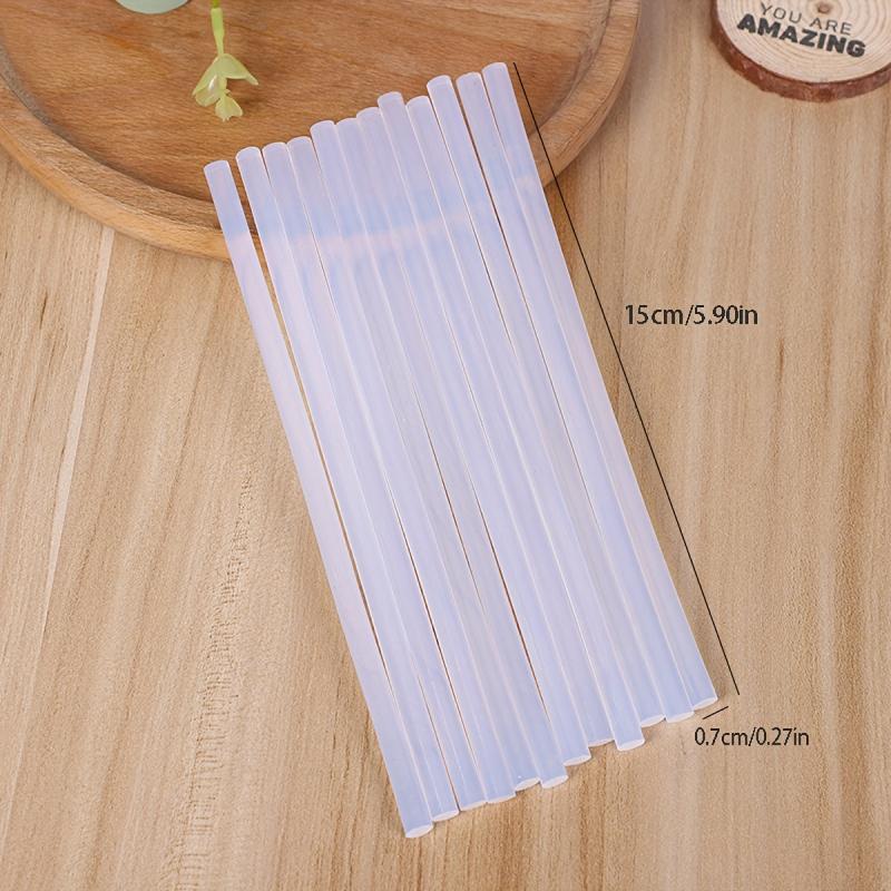 20pcs High Viscosity Transparent Hot Melt Glue Sticks